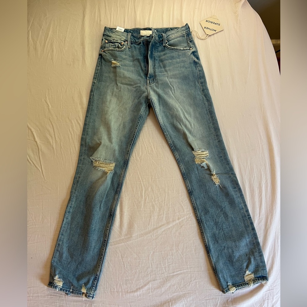 MOTHER Highwaisted The Rider Skimp The confession jeans SIZE 29